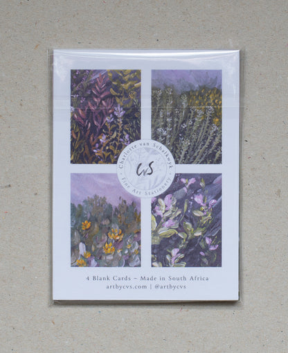 Greeting card pack of 4 (Small)