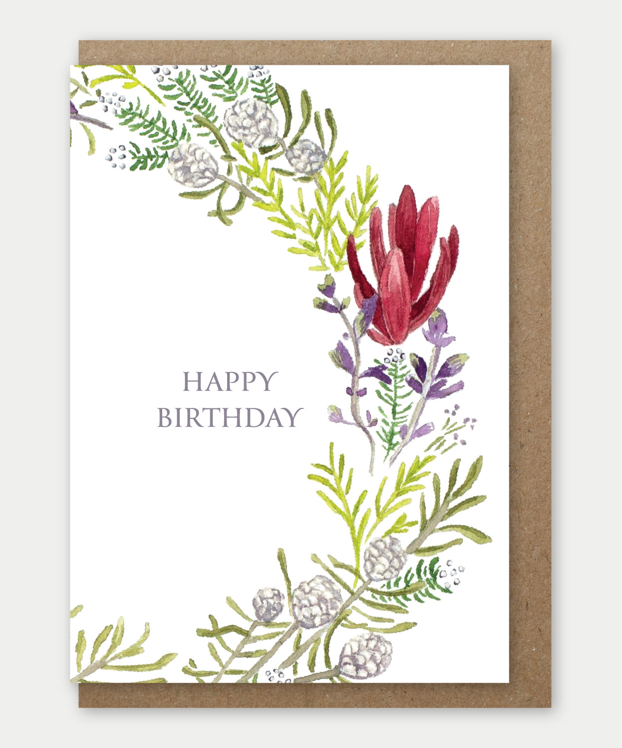Fynbos Birthday card