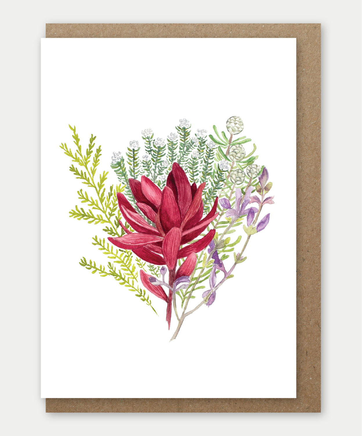 Fynbos Posy Greeting card