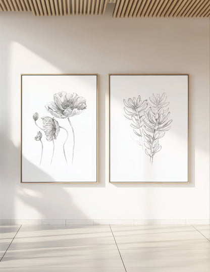 Print Pair: Bloom & Softly