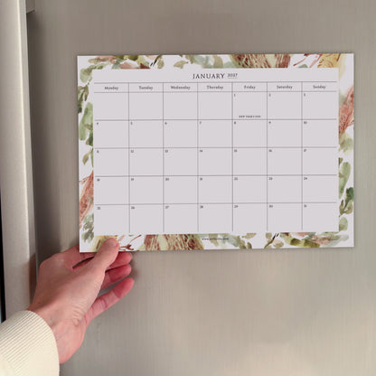 2027 A4 Fridge Calendar